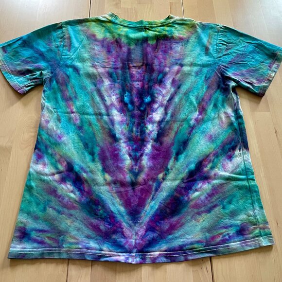 Cool Shirtz Very Cool Unisex Dyed T-Shirt size XS CUSTOM TIE-DYED Cold Ones - Picture 5 of 5